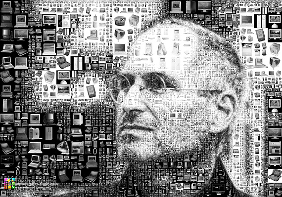 Steve Jobs photo collage